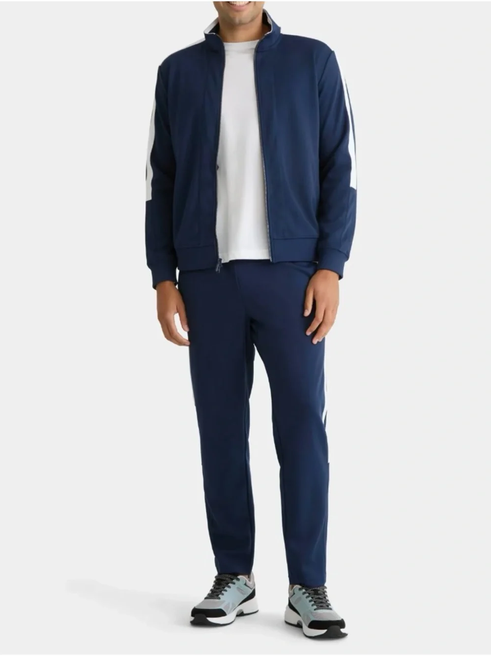 NWT - Tricot Track Pants with Side Stripes